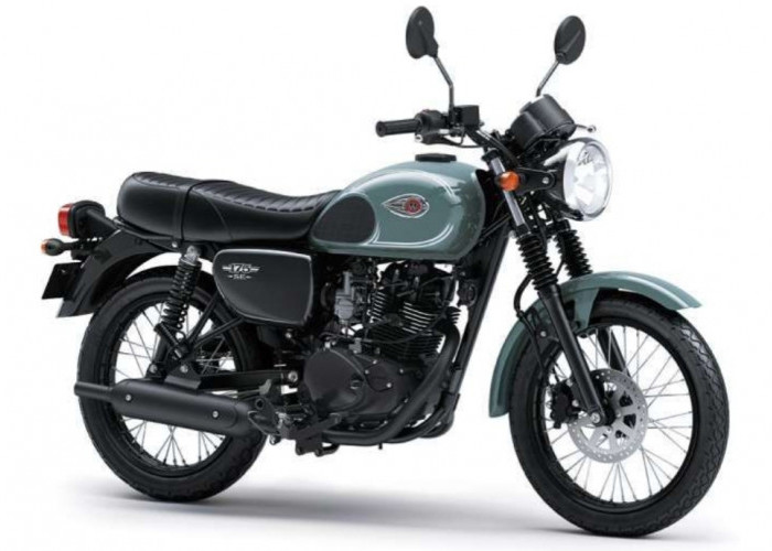 Tampil Elegan di Jalan! Kawasaki W175 Street 2026 Hadir dengan Fitur Lebih Canggih