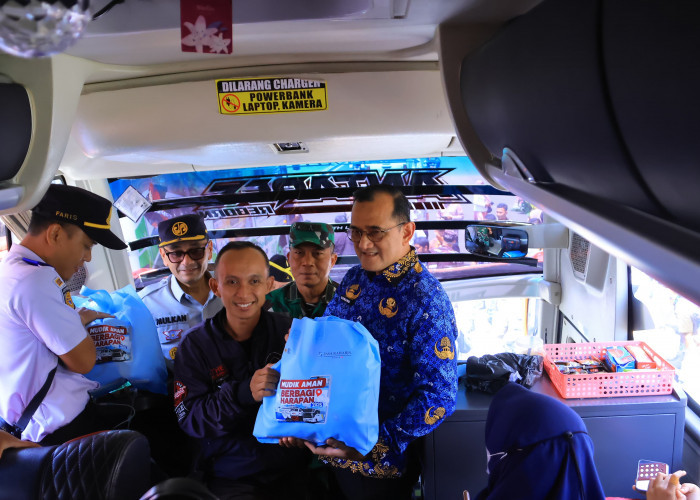 Ratusan Pemudik Dilepas, Program Herman Deru–Cik Ujang Hadirkan Perjalanan Aman