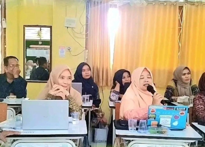 Guru SMAN 3 Banyuasin III Ikuti Workshop TKA Literasi dan Numerasi