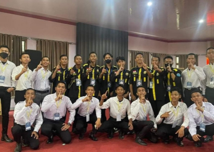 Ketua OSIS SMAN 1 Makarti Jaya Ikuti Pelatihan Kepemimpinan Tingkat Kabupaten