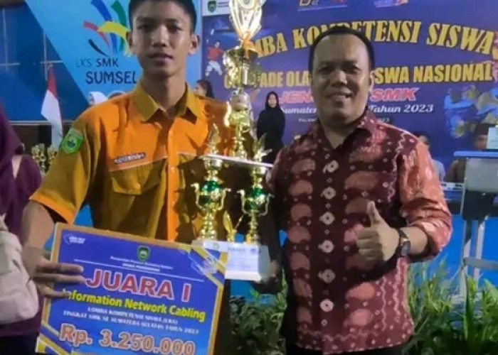 Selamat! Siswa SMKN 1 Suak Tapeh Juara LKS Bidang INC Tingkat Provinsi Sumsel