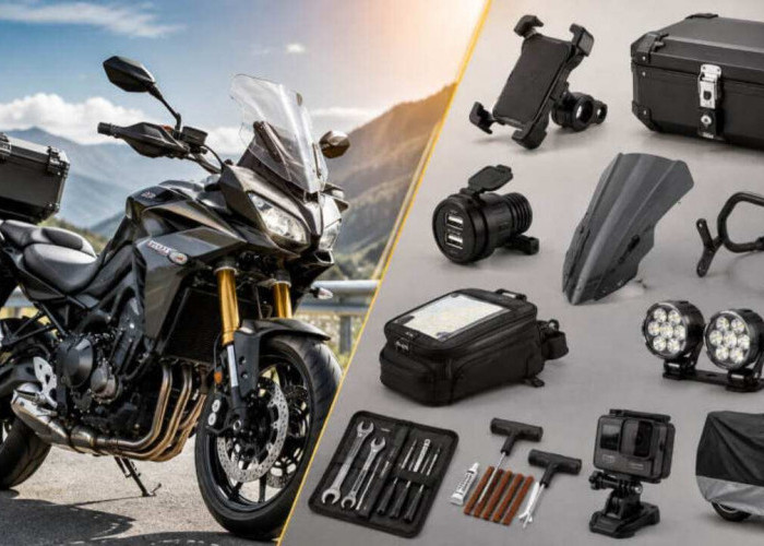 10 Aksesori Wajib untuk Motor Sport Touring, Nomor 7 Sering Dilupakan Rider!