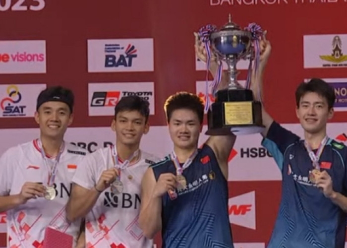 Fikri/Bagas Harus Puas Raih Runner Up Thailand Open 2023