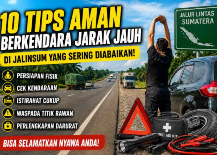 Sering Diabaikan! 10 Tips Aman Berkendara Jarak Jauh di Jalinsum yang Bisa Selamatkan Nyawa Anda