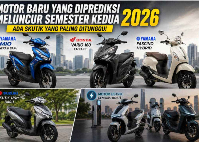 Motor Baru yang Diprediksi Meluncur Semester Kedua 2026, Ada Skutik yang Paling Ditunggu!