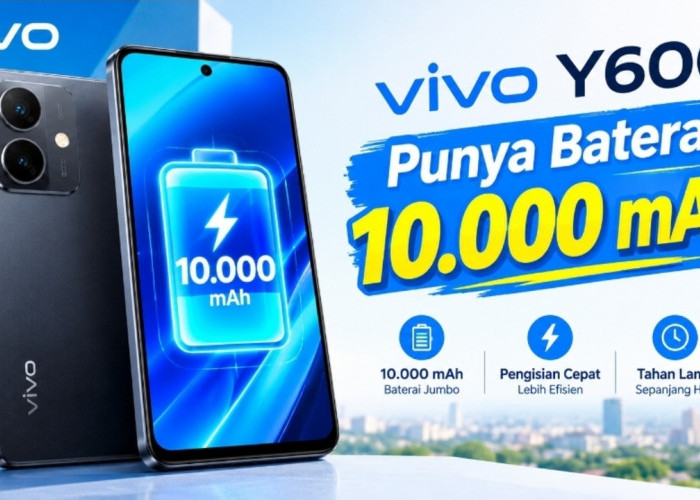 Vivo Y600 Punya Baterai 10.000 mAh! Ini Spesifikasi, Performa, dan Fiturnya