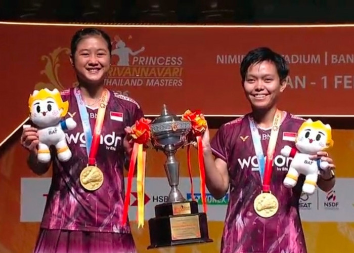 Perjuangan 1 Jam 19 Menit Hantarkan Tiwi/Fadia Juara Thailand Masters 2026