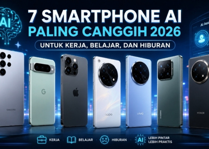 Rekomendasi 7 Smartphone AI Paling Canggih 2026 untuk Kerja, Belajar, dan Hiburan