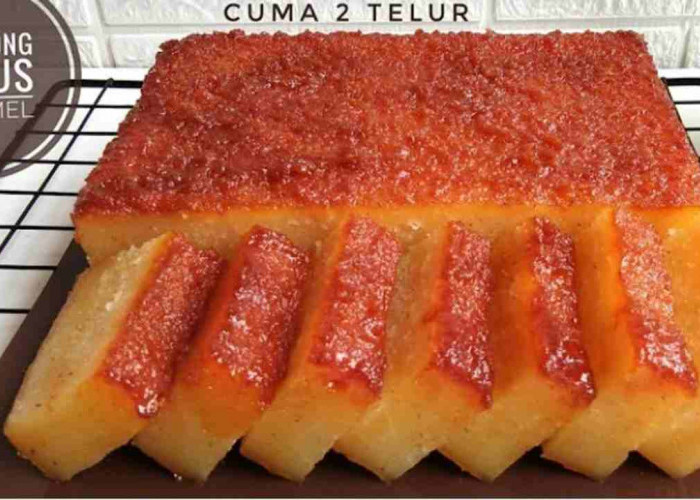 Punya Stok Singkong di Rumah? Yuk Bikin Bingka Kukus dengan Karamel