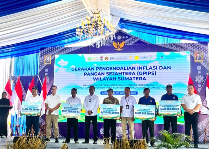 Bank Sumsel Babel Dukung GPIPS Sumatera, Perkuat Ketahanan Pangan di Banyuasin
