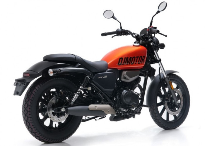 Gagah dan Modern! QJMOTOR SRV 200 MT Tampil dengan Desain Cruiser Klasik yang Siap Menemani Touring