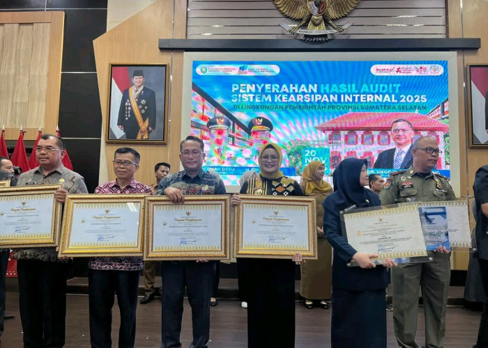 Hebat! Pemkab Banyuasin Juara 1 Pengawasan Kearsipan Dan Digitalisasi Arsip