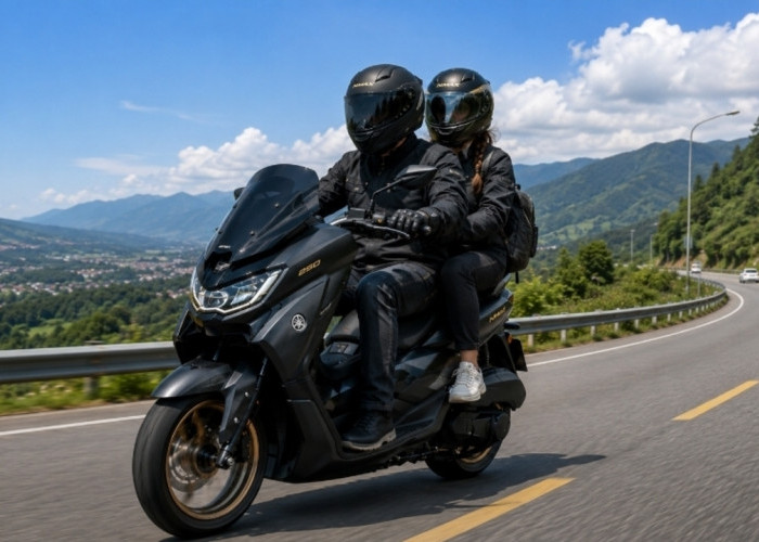 Yamaha NMAX 250 Tech Max, Skutik Premium Penakluk Perjalanan Antarkota