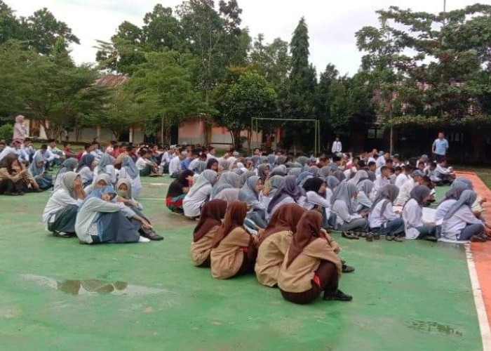 OSIS SMKN 1 Rambutan Gelar Yasin Bersama