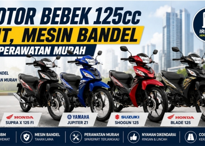 Motor Bebek Irit BBM untuk Kerja Harian, Mesin Bandel dan Perawatan Murah