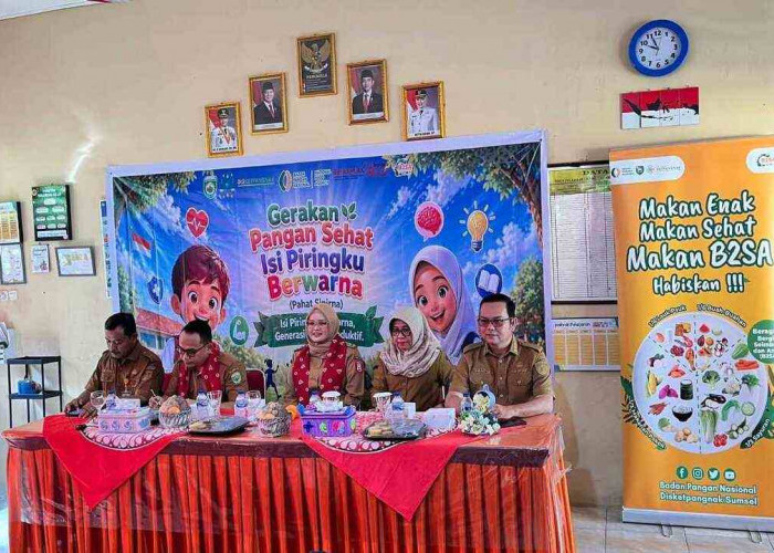 PAHAT SIPIRNA Hadir di SMP Negeri 1 Banyuasin III, Edukasi Gizi Seimbang untuk Generasi Sehat