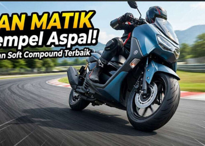 Ban Soft Compound Terbaik untuk Motor Skutik Berkecepatan Tinggi, Bikin Grip Makin Nempel di Aspal!