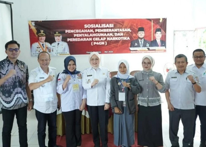 Wabup Netta Ajak Generasi Muda Banyuasin Perangi Narkoba Melalui Sosialisasi P4GN