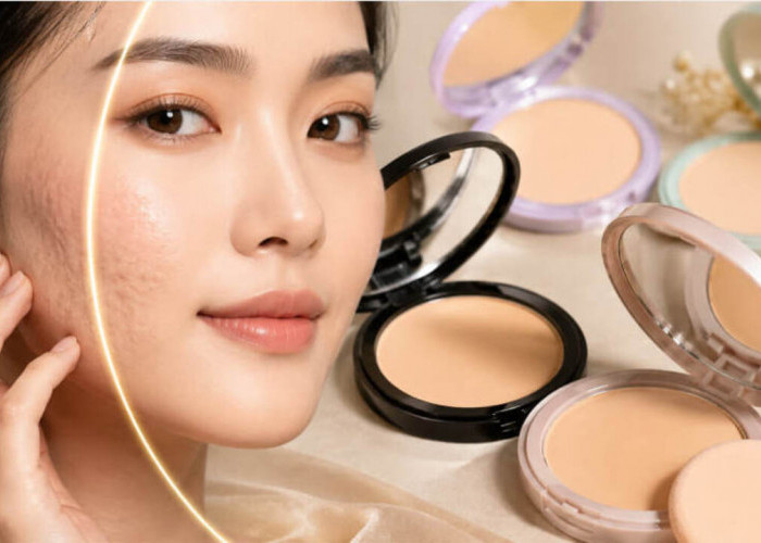 7 Bedak Two Way Cake Terbaik untuk Menyamarkan Pori-Pori dan Bekas Jerawat, Bikin Wajah Auto Flawless!