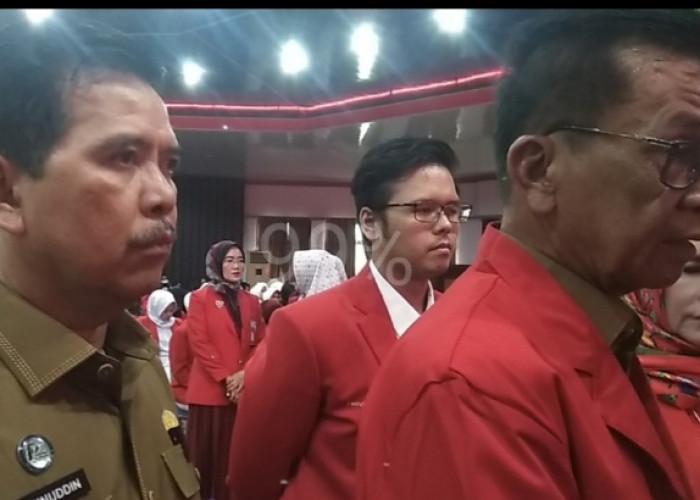 Begini Pesan Pj Sekda Banyuasin kepada Mahsiswa KKN UKB Palembang