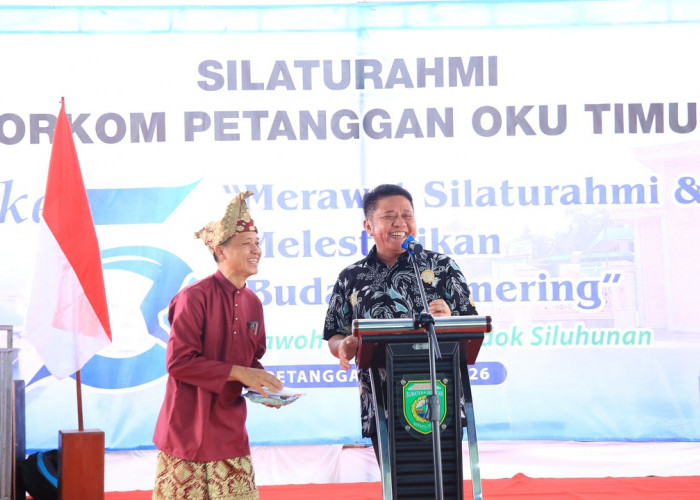 Hadiri Silaturahmi Petanggan, Gubernur Sumsel Komitmen Pelestarian Budaya Komering