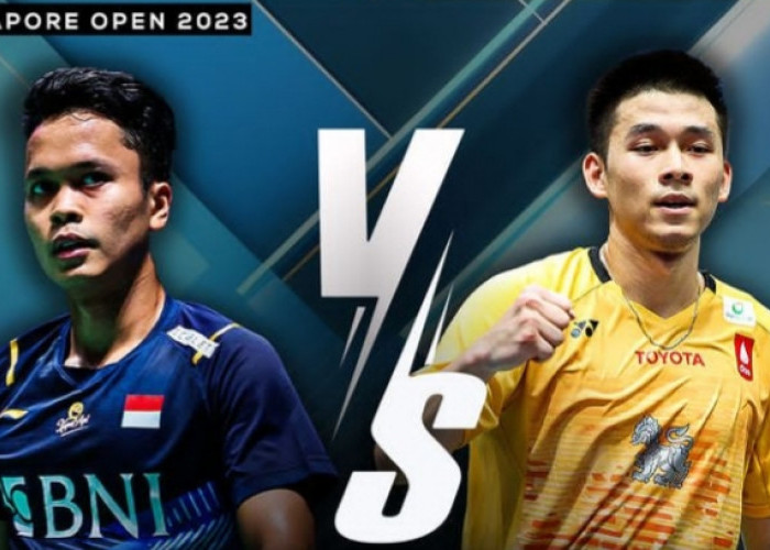 Singapore Open 2023: Hadapi Kunlavut di Semifinal, Begini Persiapan Anthony Ginting 