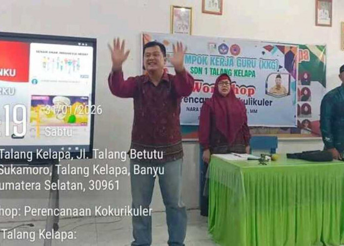 KKG di Kecamatan Talang Kelapa Gelar Workshop Perencanaan Ko-kulikuler