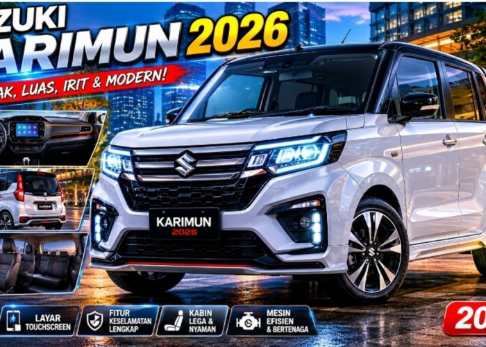 Suzuki Karimun 2026 Resmi Berevolusi, Desain Ikonik Kini Dibekali Fitur Kekinian