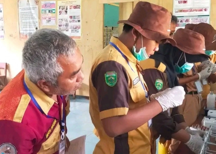 Siapkan Murid Memiliki Kompetensi, SMK UN 2 Banyuasin III Gelar UKK