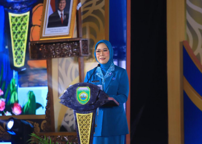 Feby Deru Perkuat Program PKK Menuju Indonesia Emas 2045