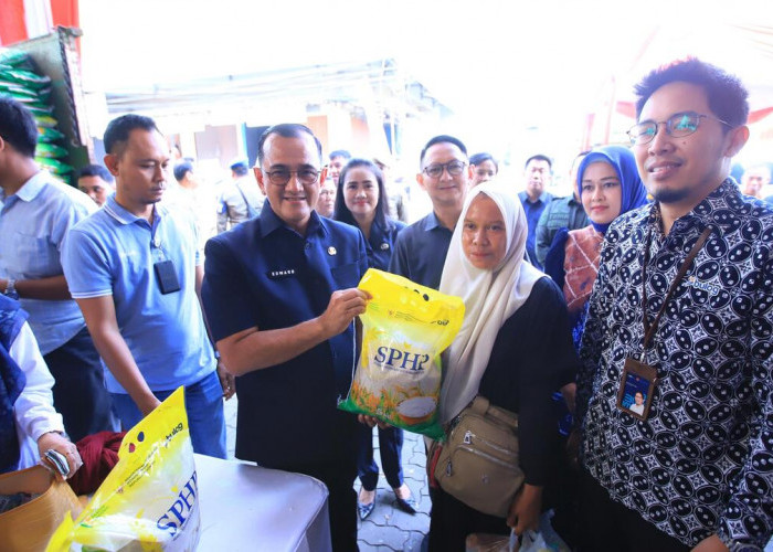 Jaga Stabilitas Harga Pangan, Sekda Buka Operasi Pasar Murah Pemprov–BI