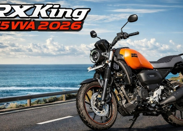 Bukan Motor Biasa! Yamaha RX King 155 VVA 2026 Punya Tenaga Galak Tapi Super Hemat BBM