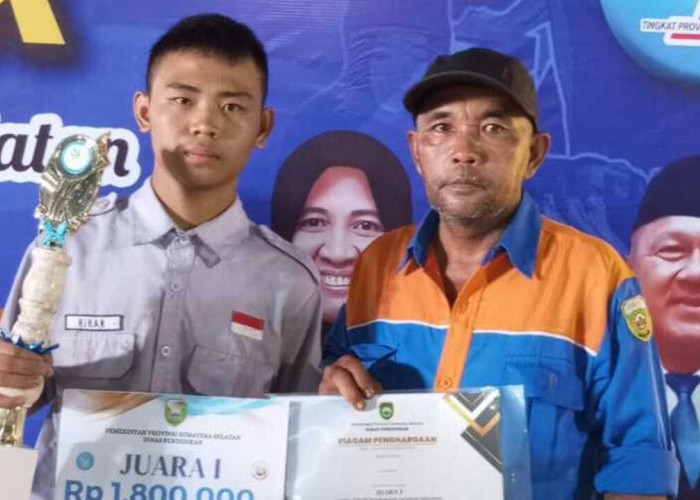 Setelah Raih Juara 1 Sumsel, Siswa SMKN 1 Suak Tapeh Mendapat Tiket ke Tingkat Nasional