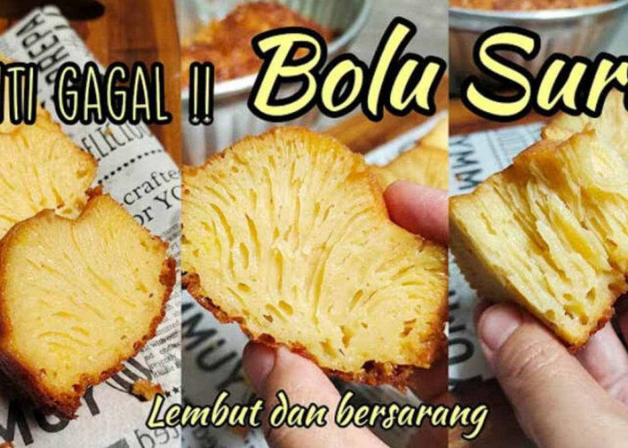 Dikira Bika Ambon! Ternyata Ini Bolu Suri Khas Palembang yang Lembut dan Legitnya Bikin Nagih