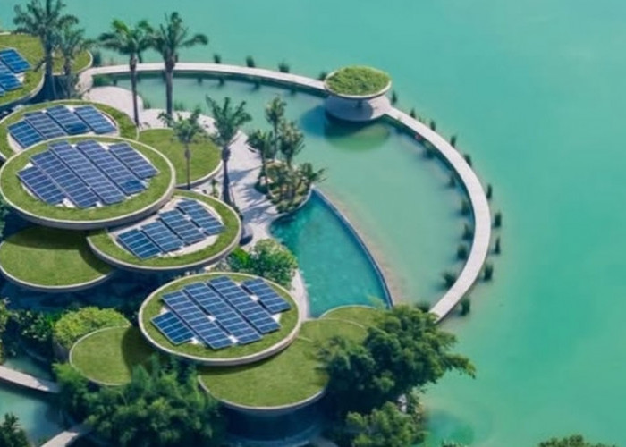 Atap Hijau, Lanskap Air, dan Panel Surya: Rahasia Desain Cerdas Lotus Clubhouse