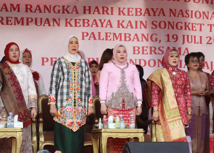 Hari Kebaya Nasional 2026: Sumsel Pecahkan Rekor MURI