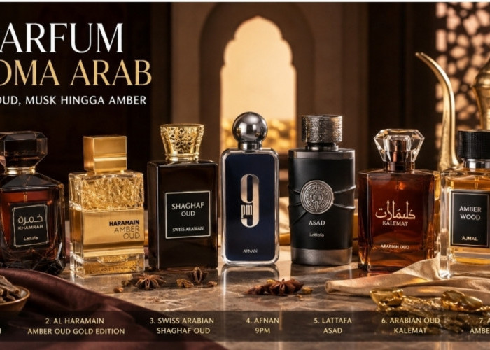 7 Parfum Aroma Arab yang Lagi Viral, Wangi Oud, Musk hingga Amber