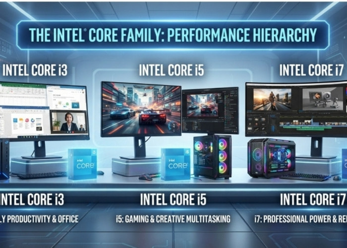 Intel Core i3 vs i5 vs i7: Mana yang Paling Cocok untuk Kebutuhan PC Kamu?