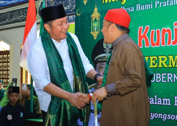 Pengajian Akbar di Sungai Menang, Herman Deru Bawa Bantuan Listrik untuk Tambak Udang