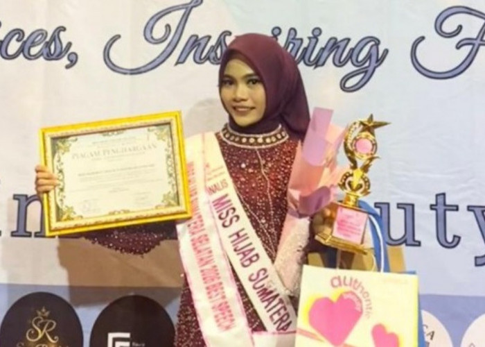 Resa Aulia Eka Candra Raih Best Speech di Grand Final Miss Hijab Sumatera Selatan 2026