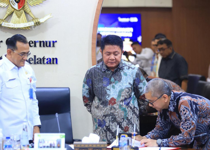 Gubernur Sumsel Saksikan Penandatanganan NPHD antara Pemprov Sumsel dan Unsri