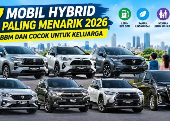 7 Mobil Hybrid Paling Menarik 2026, Irit BBM dan Cocok untuk Keluarga
