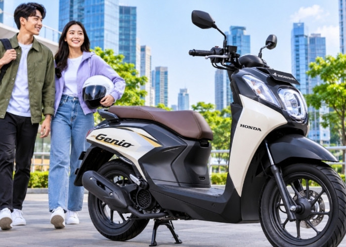 New Honda Genio 2026, Skutik Ringan dan Irit untuk Mobilitas Anak Muda