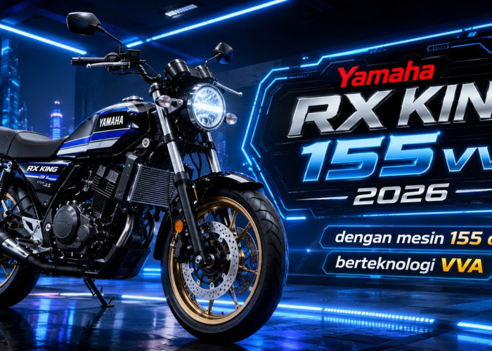 Sensasi Baru RX King 155 VVA 2026: Tenaga Brutal, Gaya Klasik Tak Tertandingi