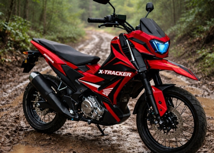 Honda X-Tracker 2026 Resmi Diperkenalkan, Motor Bebek Trail Irit BBM Tembus 60 Km/L