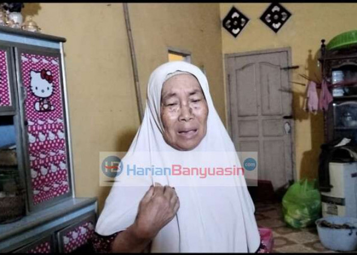 Miris ! Nenek 76 Tahun di Banyuasin Sumatera Selatan Diusir Anak Angkat dari Rumah Miliknya