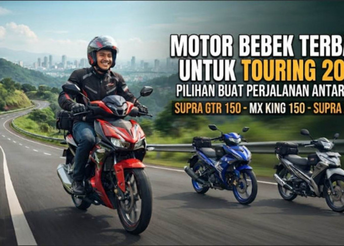 Touring Antarkota Tak Harus Pakai Motor Besar, 5 Motor Bebek Ini Bisa Jadi Pilihan