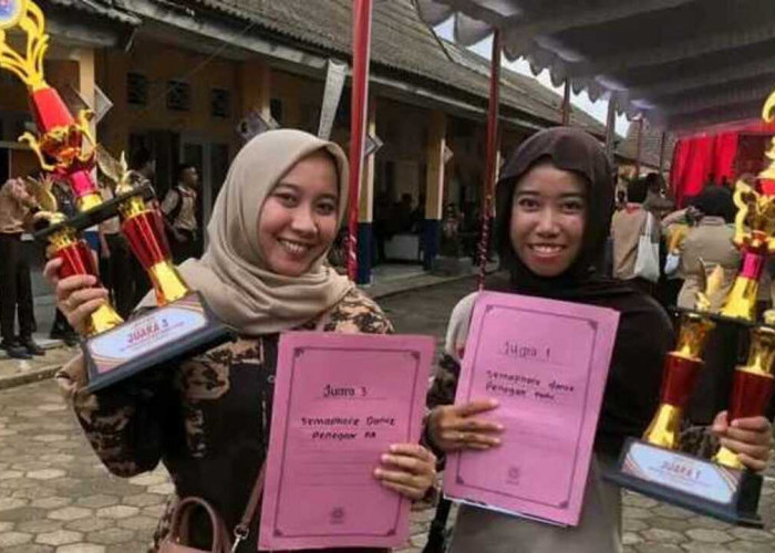 Mental Juara Pramuka SMAN 3 Banyuasin III, Dua Medali Provinsi Dibawa Pulang