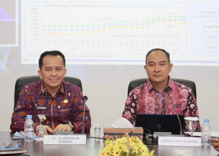Luar Biasa ! Pertumbuhan Ekonomi Sumsel Tahun 2023 Tertinggi Kedua di Sumatera