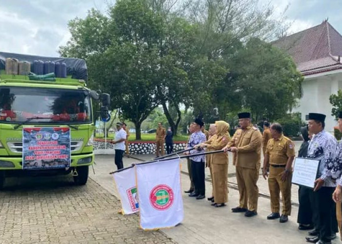 PGRI Banyuasin Salurkan Donasi Rp349 Juta untuk Korban Bencana Alam di Sumatera